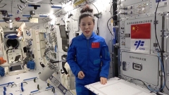 Une astronaute chinoise envoie ses salutations depuis l'espace pour la Journée internationale de la femme