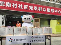 点亮公益心愿！体彩乐小星为劳动者送清凉‌