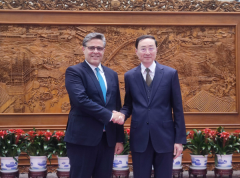 चीनी उप विदेश मंत्री सुन वेइतुंग पाकिस्तान के नये राजदूत से मिले