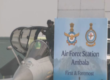 印总统乘坐“阵风”战机