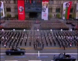 俄罗斯举行纪念伟大卫国战争胜利红场阅兵式