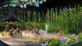نمایش آواز «فرارسیدن بهار در شائوشیانگ »در شب نشینی جشن فانوس سال اژدها