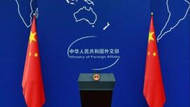 نارضایتی شدید و مخالفت قاطع چین با اتهام وزیر امور خارجه آمریکا درباره تحریف محیط اطلاعات جهانی