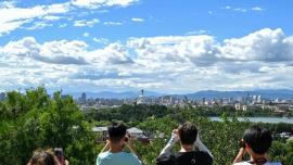روزی دلچسب برای عکاسی گردشگران در پکن