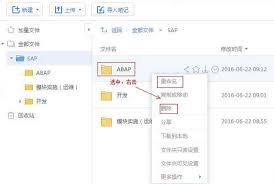 有道云协作中如何删除和重命名文件