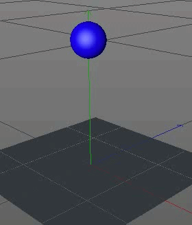 c4d怎么使用刚体标签制作小球体滑落的动画