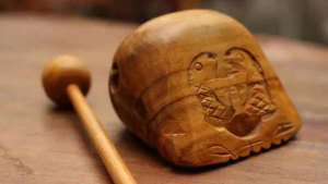 寺院里的木鱼，我可以敲吗？