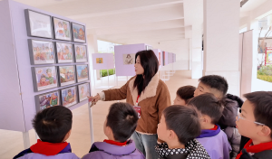 丹青绘精神，笔墨传新风——湖北美术学院与江夏区红旗大道学校联合举办“画说雷锋”主题作品展