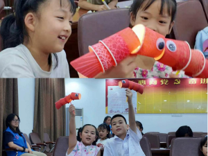 一影摇光，一灯藏夏：干驿镇爱心托管班解锁非遗光影双课堂