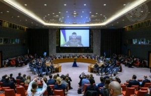 泽连斯基要求将俄罗斯从联合国安理会中开除