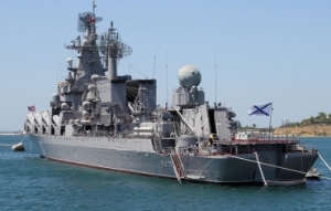 俄国防部证实“莫斯科”号巡洋舰沉没