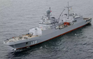 乌克兰军方称在蛇岛击毁俄军登陆舰