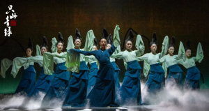 舞绘《千里江山图》的春晚节目线下早已一票难求