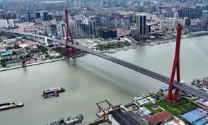 上海浦东新区全区封控 通往浦西方向道口封闭