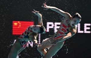 世錦賽第二金！中國花游隊奪集體技術自選金牌