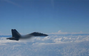 东部战区飞行员俯瞰澎湖列岛