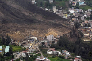 厄瓜多尔阿劳西地区山体滑坡已造成43人死亡