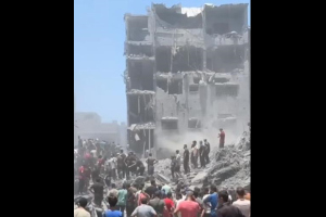 视频丨以军袭击加沙城 至少42人死亡