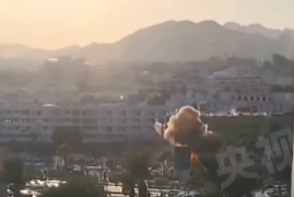 现场视频:胡塞武装无人机突破以色列防空系统