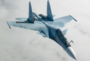 俄军一苏-30战机训练飞行时坠毁 机组人员全部遇难