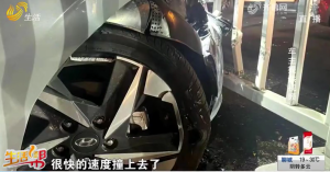天天3·15丨北京现代伊兰特新车方向盘突然抱死撞上护栏，济南车主要求进行车辆鉴定