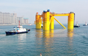 Çin'den derin denizde rüzgâr enerjisi üretme çalışmalarında önemli adım