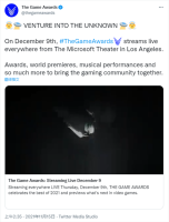 TGA 2021视觉宣传片“探索未知” 12月9日典礼开幕