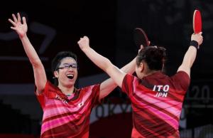 国乒无缘混双历史首金！日本一哥：中国选手不是神