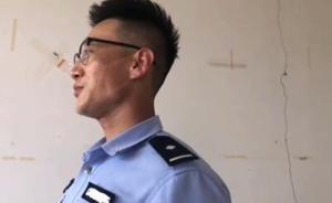 民警被晒成"口罩脸"！网友：第一眼想笑 看完想哭