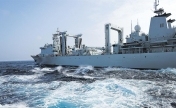 海军某护卫舰支队开展海上协同训练