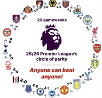 你如何评价英超20队“胜负闭环” 展现联赛百花齐放