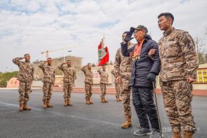 99岁抗美援朝老兵生日归队 红色精神接力传承