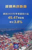 一组图看我国2025年外贸进出口成绩单 稳步增长态势明显