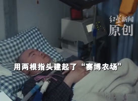 罕见病男子用2根指头建智能农场 妈妈：他是大脑，我是他的手和脚