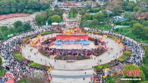 江西元宵舞龙大会在吉安举行 文化盛宴点亮庐陵