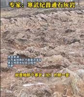 多方回应施工现场挖出壮观石海 寒武纪石灰岩现身