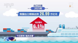 2025年我国出口同比增长6.1%