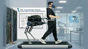 科学家发明半人马负重助行机器人 突破传统助力效能