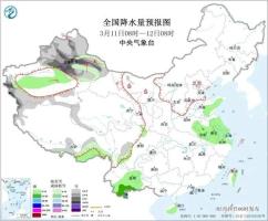 大范围雨雪影响28省份 局地降20℃ 冷暖大反转