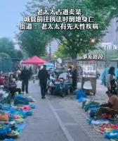 城管执法时卖菜老太倒地身亡 占道经营与执法冲突引热议