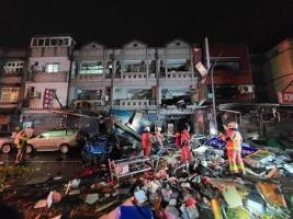 台湾新竹市一便当店发生爆炸致4伤 疑似瓦斯爆炸引发关注