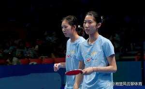 覃予萱蒯曼vs王晓楠李益惠 女双四强诞生