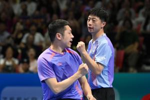 马龙许昕冠军 横扫夺冠显实力
