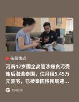 42岁国企女高管落网将被遣返 贪腐逃亡终落法网