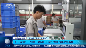 电子工业大米价格最高涨十倍 AI算力推高需求