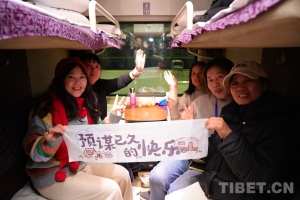 2026年首趟入藏旅游专列抵达拉萨