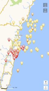 台湾花莲连发4级及以上地震26次 7.3主震后续频繁