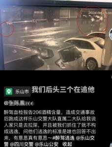 司机醉驾肇事逃跑 交警称是上厕所 网曝视频引争议
