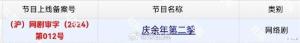 《庆余年2》过审下证 有爆料称暂定5月15日开播