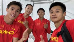 中国男子4×100米接力直通巴黎奥运 强势夺牌 巴黎见！